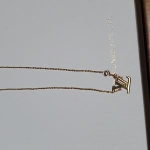 Stainless steel gold necklace